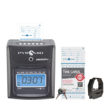 Pyramid Technologies 2650 Pro Auto Wyrwnanie zegar czasu LCD Wyswietlacz wegla drzewnego