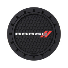 Plasticolor 000649R01 Dodge Logo Auto Vrachtwagen SUV Bekerhouder Onderzetter 2-pack