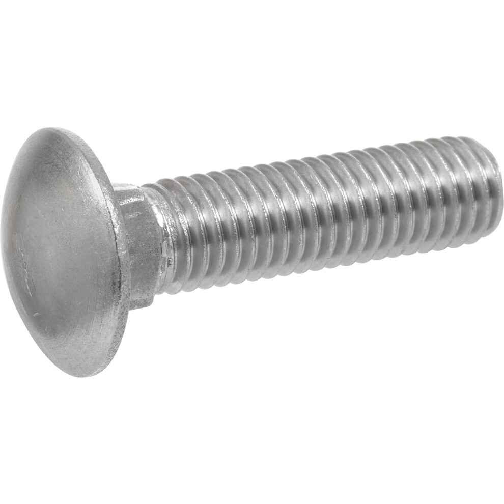 Hillman 1/4 X 1-1/2-Inch Zinc 832514 Stainless Steel Carriage Bolt 50-Pack 008236144765