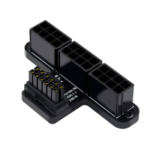 3X8P Tot 40-Serie Grafische Kaart ATX 3.0 12V HPWR 12+4P 600W 180 Graden Stuurbekrachtigingsconnector, Zwart A