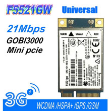 Universele F5521GW WWAN-Kaart Gobi3000 HSPA EDGE 21Mbps 3G-Kaart WWAN WANL WCDMA