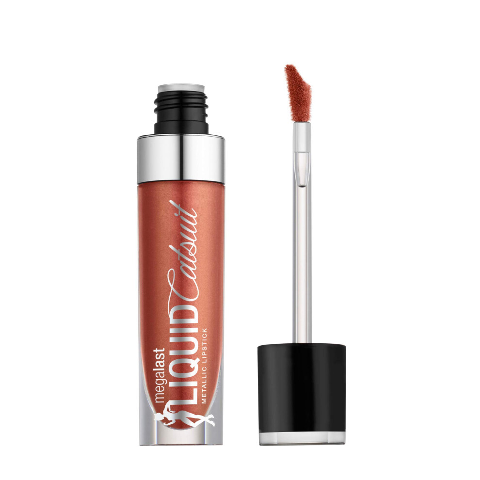 wet n wild Megalast Liquid Catsuit Metallic Lipstick  Bali in Love  0.21 Ounce