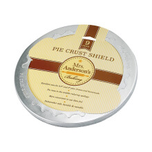 Sra. Anderson Baking Pie Crust Protector Shield se encaixa na maioria dos pratos de torta de 9 polegadas