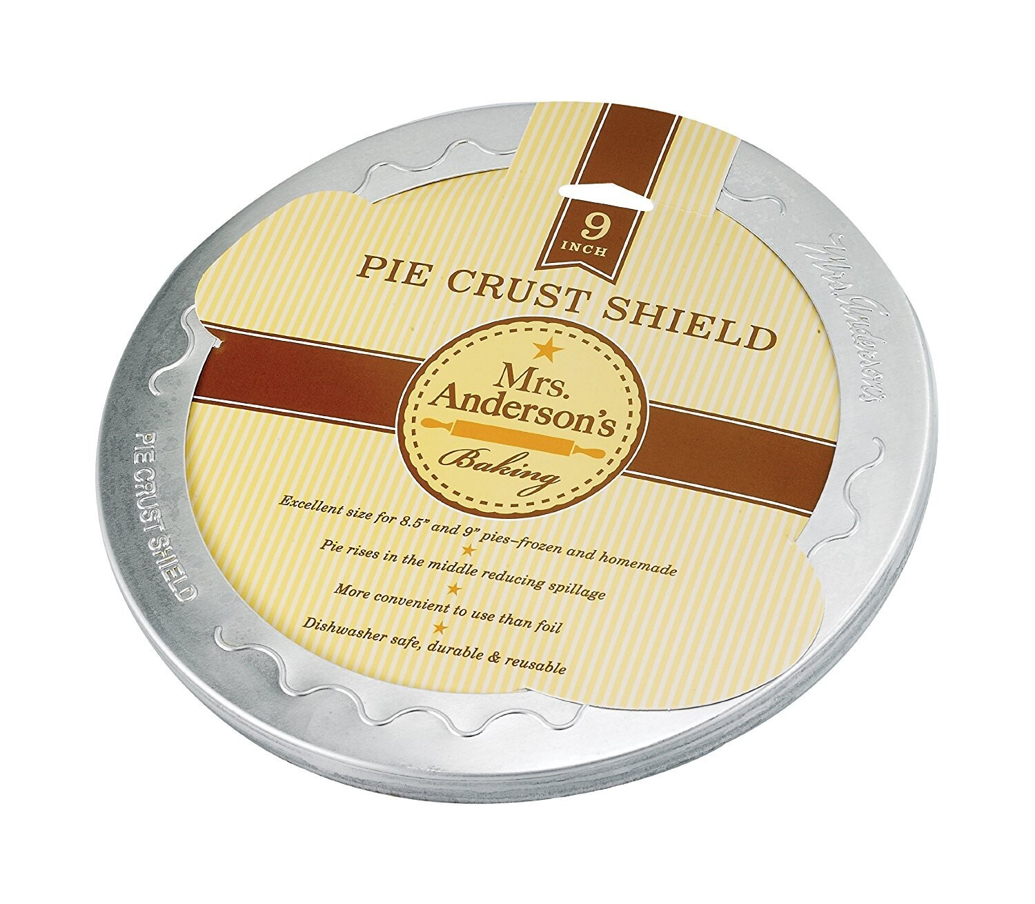 Pan Anderson's Baking Pie Crust Protector Shield se hod pro vetinu ...