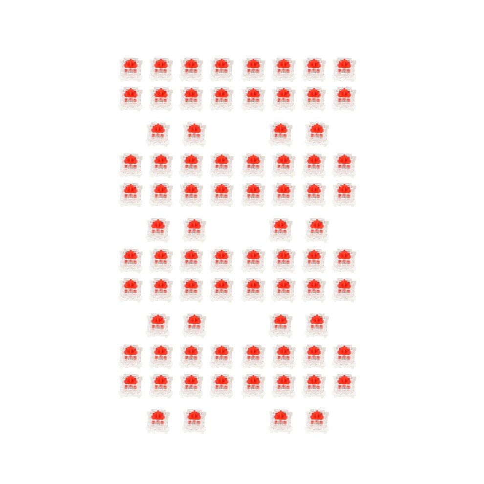 10Pcs For Cherry 3 Pin Mx Rgb Mechanical Switch Keyboard Replacement Red 4853542355345
