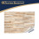 3 Sheets Self-Adhesive Flooring for Dollhouse 1:12 Scale (Creme Colored Oak 1) 3