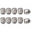 5Pcs GT Mesh Coil 0.18Ohm Coils de Remplacement pour 2