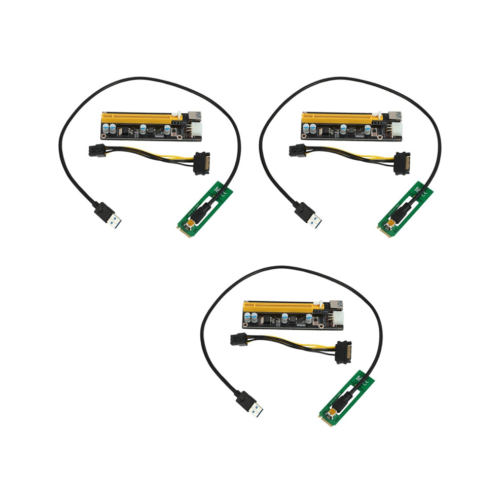 M2 To Usb3.0 Pcie 16X 1X Extender With Power 4853542354980