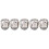 5Pcs GT Mesh Coil 0.18Ohm Coils de Remplacement pour 4