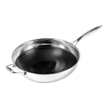 Wok z szybkozłączką Black Cube i uchwytem pomocniczym 12,5 cala/2,5 kwarty