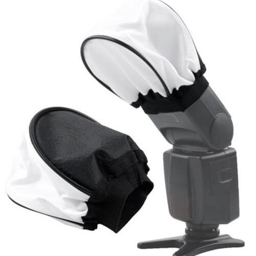 1X Softbox Diffuser για φωτογραφικές μηχανές DSLR, Μίνι μαλακό κουτί ταχύτητας φωτός φλας 2