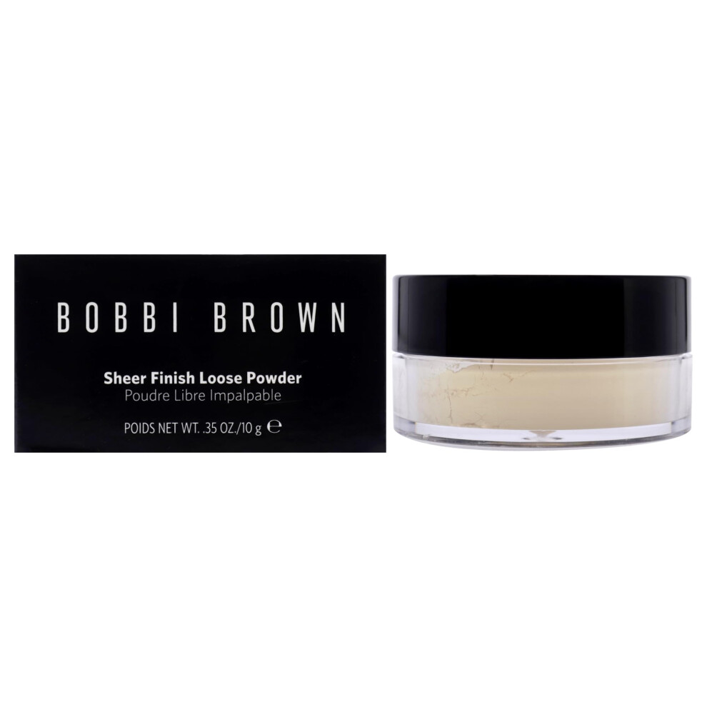 Bobbi Brown Brown/Yellow Bobbi Sheer Finish Loose Powder - Pale For Women - 0.35 Oz Powder