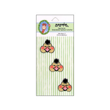 Expo Iron-on Embroidered Applique Patches  BaZooples Ollie Ostrich Head  3-Pack