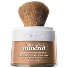 LOréal Paris True Match Mineral Loose Powder Foundation, Creamy Natural, 0.35oz