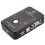 Comutador USB KVM com 2 portas VGA SVGA Box 2.0 Mouse e teclado 4
