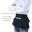 BOHARERS Waist Apron with 3 Pockets 20 Pack - Black Waitress Server Short Apron 3