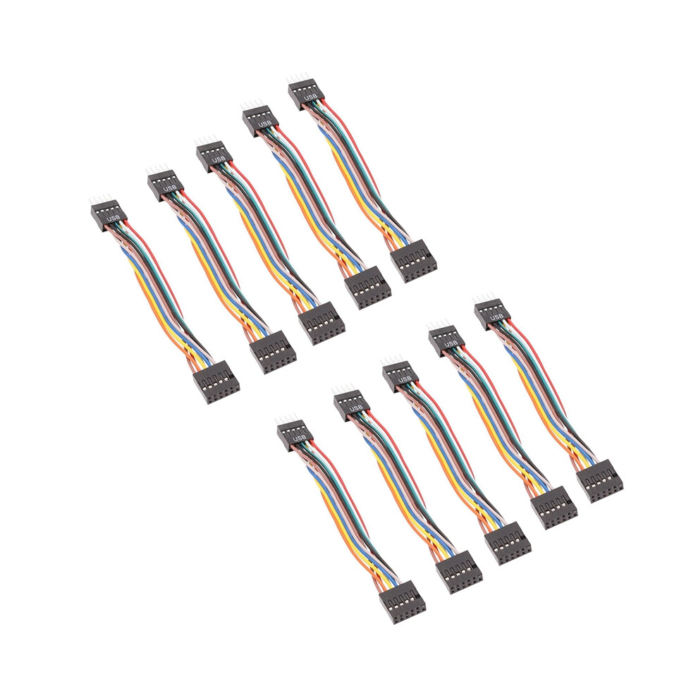 For Motherboard To Ordinary Chassis Adapter Cable,24Awg, 5Pcs 4853542359336