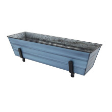 Achla Designs C08NB-K4 Mal modr kvet, z bradlie 2 x 4, okenn truhl k a konzoly