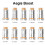 10Pcs Mesh Coil 0.6Ohm Coils para Boost Hero X Replacement 9