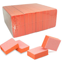 MARYTON neglebuffer miniblokfil 130 antal (orange akryl finkornet korn 100)