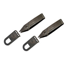 Pęseta Uncle Bill's Sliver Gripper, stal oksydowana, z klipsem do kluczy (2 szt.)