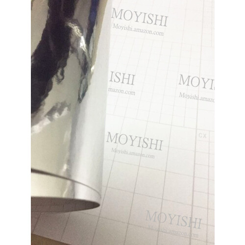 12''x78''Chrome Mirror Silver Vinyl Wrap Sticker Samolepc flie flie 1