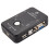 Comutador USB KVM com 2 portas VGA SVGA Box 2.0 Mouse e teclado 4