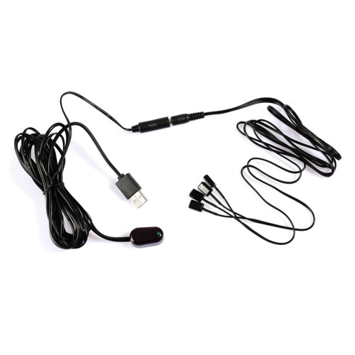 Extensor IR - receptor 1 buc. + 4 emițeri - kit de repetare 1