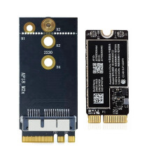 BCM94360CS2 Dual Band Wifi Card + NGFF M.2 Key A/E Adapter