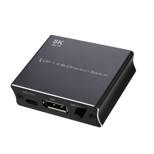 Convertitore bidirezionale DisplayPort 1.4 8K DP Switch 2X1/1X2 1
