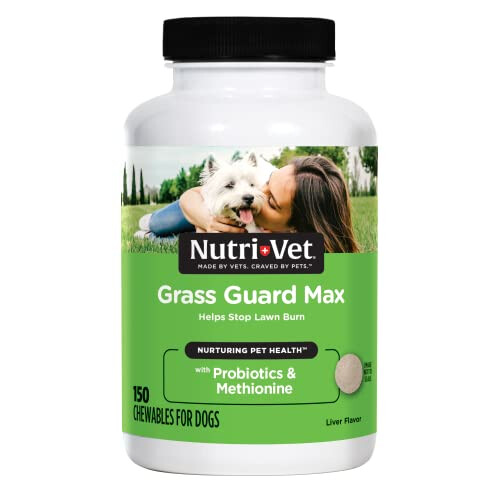 Nutri-Vet Grass Guard Chewables για Σκύλους - Προστασία Χλοοτάπητα από Ούρα 150 Τεμάχια