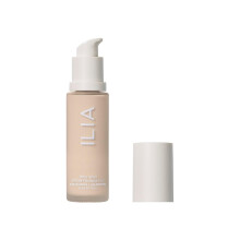 ILIA - True Skin Serum Foundation | Icke-komedogen Cruelty-Free Vegan Weightless Feel Byggbar tckning Sker fr knslig hud (Sable SF.5)