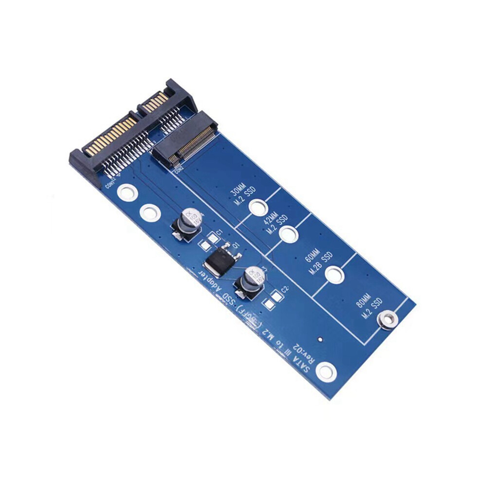 Ngff M.2 Adapter M2 To Sata 3 Blue 4853542362619