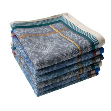 Miesten pehme t puuvillaiset nen liinat, vanhanaikainen jacquard-kuvio, sekoitus 6 kpl