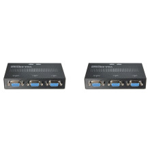 2X 2 in 1 Uit VGA PORTE A Monitor HANDMATIGE SCHAKELAAR SPLITTER