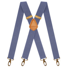 AYOSUSH Vintage Hosentr   ger f   r Herren Haken f   r G   rtelschlaufen Denim Blau X R   cken l   ssig