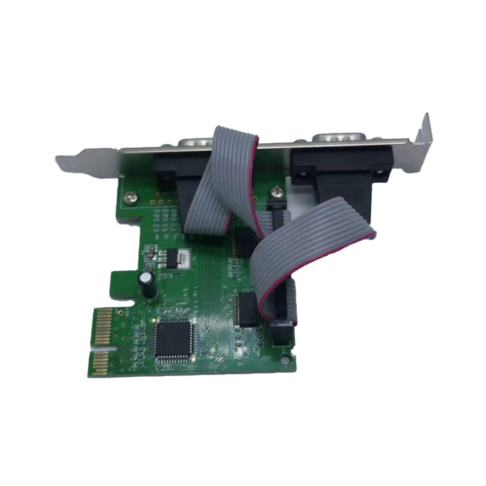 Pcie To Two Serial Ports Rs232 Interface Industrial Control 4853542364279