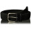 Perry Herren-Webgrtel mit Stretch-Lederbesatz, Schwarz, Gre M (3436) 1