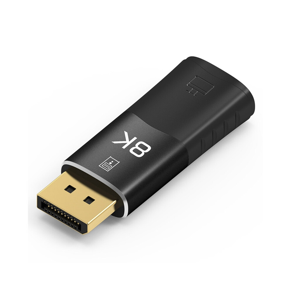 8K Displayport To -Compatible Adapter Converter 8K/60Hz 4K/120Hz 4853542364460