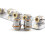 5Pcs Mesh Coil Z1 0.4Ohm pour Sub Coils Replace 5