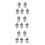 5Pcs Replacement Coil Heads for Q16 Q14 S14 G14 1.6Ohm 1