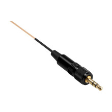 Hosa Technology Mogan-kabel voor Sennheiser draadloze bodypack-zenders beige
