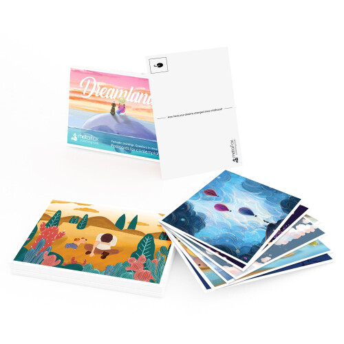 metaFox| Dreamland | Inspirational Postcards Pack for Coaching & Self-Reflection 1