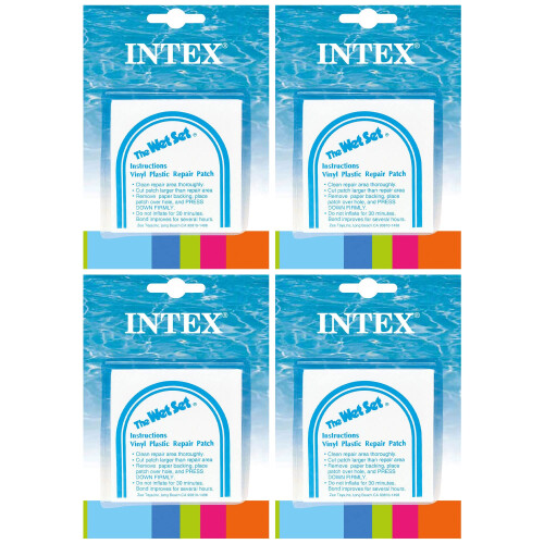 Intex INTEX Κιτ Επιδιόρθωσης Βινυλίου για Σωλήνες και Πισίνες 24 Τεμαχίων