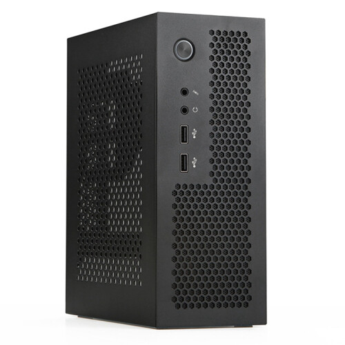 A09 HTPC computerkabinet Mini ITX USB 2.0 Sort