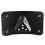 Support de plaque d'immatriculation incurv   noir pour Harley    3 trous (noir) 4
