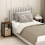 Furinno Simplistic Comodino Compatto Pino Ambra/Nero Set di 2 3