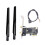 PCIE WiFi Card Adapter Wireless Network Bluetooth Converter 1