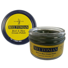 Meltonian Cream | Olive Green 110 | Quality Shoe Polish for Leather | 1.7 OZ Jar