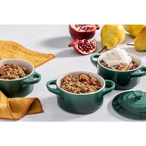 Le Creuset Le Creuset Σετ 4 Μίνι Κοκότες με Συνταγές, 8 oz. η καθεμία, Artichaut 1